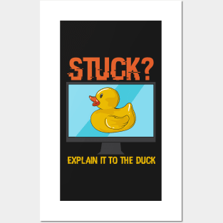 PROGRAMMING: Explain It To The Duck Posters and Art